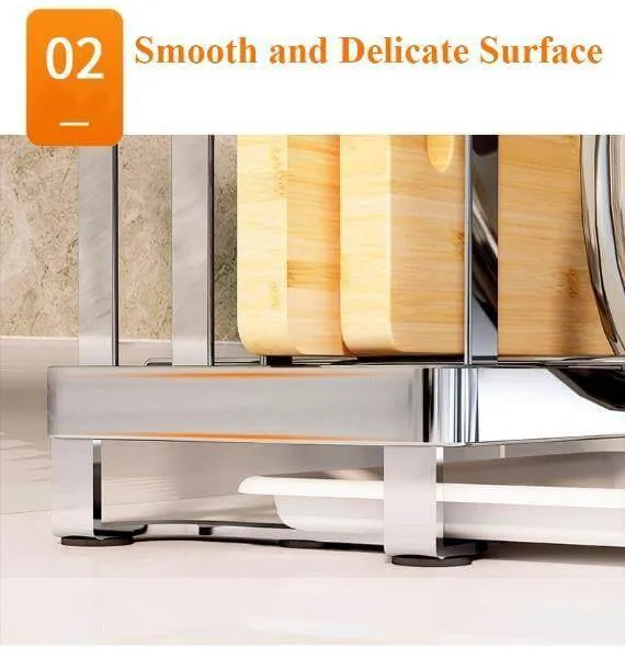 Stainless Steel Kitchen Utensils Organizer Drying Rack