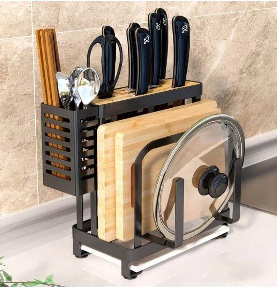Stainless Steel Kitchen Utensils Organizer Drying Rack