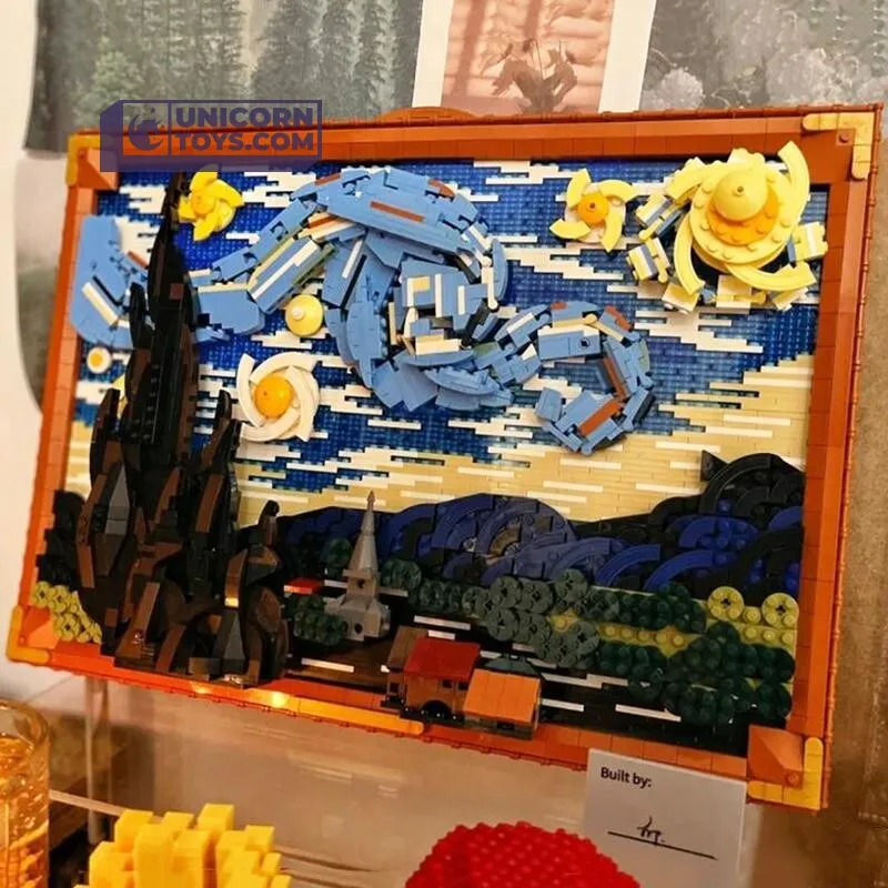 Starry Nights | LOZ 1066 Mini Block Art Collection Set for Ages 14 