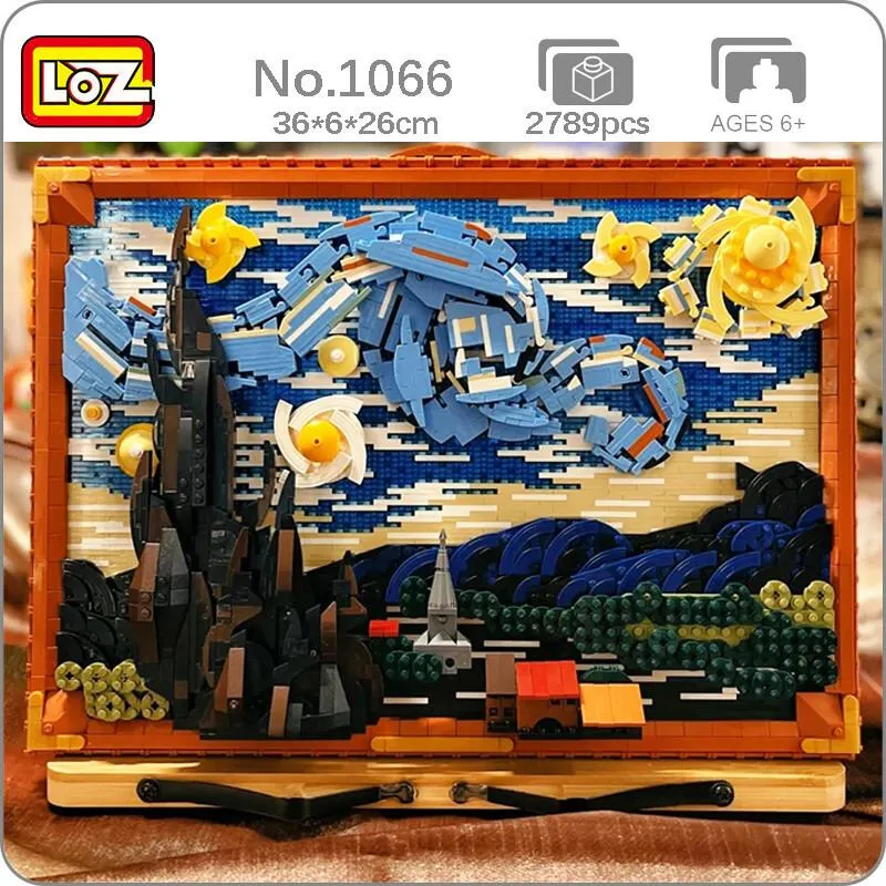Starry Nights | LOZ 1066 Mini Block Art Collection Set for Ages 14 