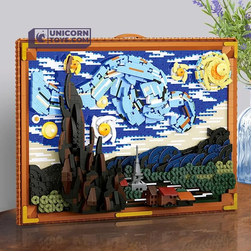 Starry Nights | LOZ 1066 Mini Block Art Collection Set for Ages 14 