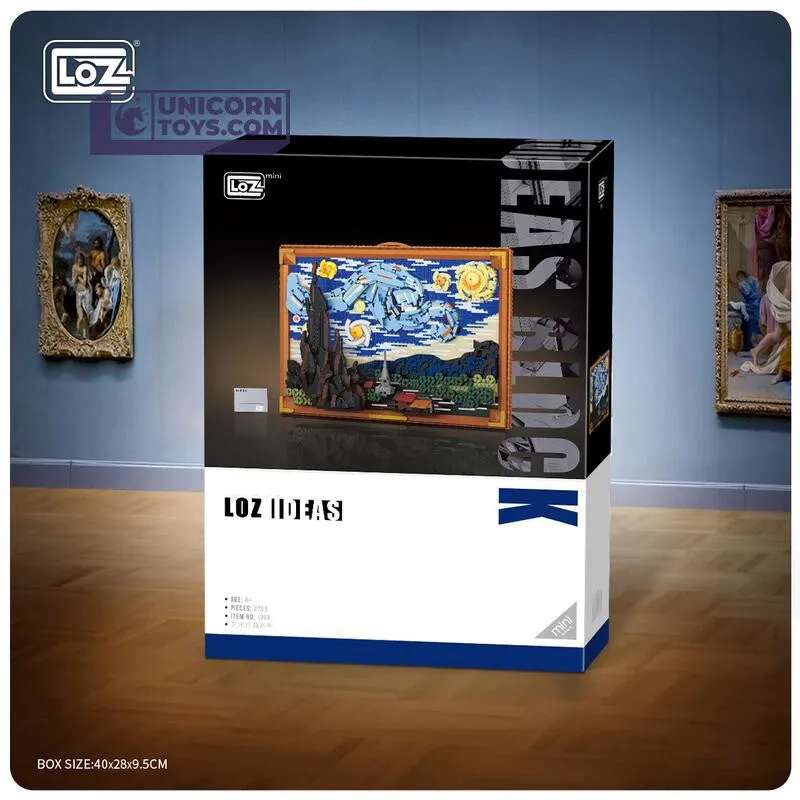 Starry Nights | LOZ 1066 Mini Block Art Collection Set for Ages 14 