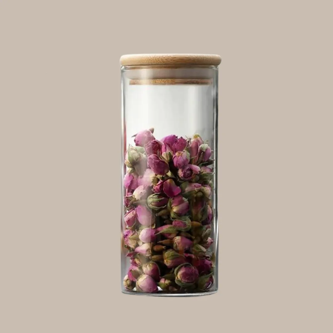 Storage Tank With Bamboo Cover