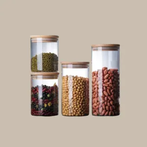 Storage Tank With Bamboo Cover