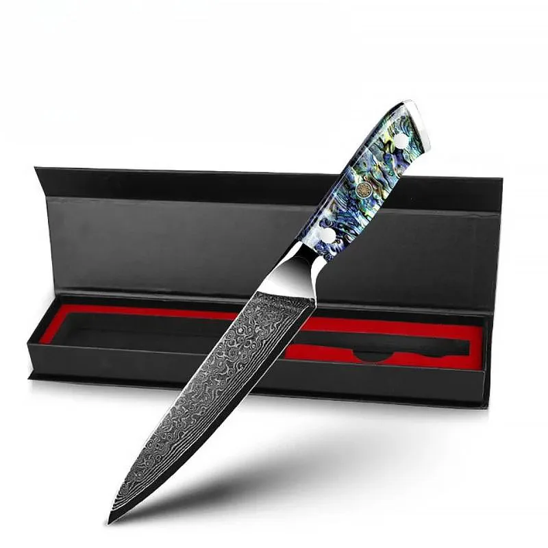 Supreme Sharp Damascus Japanese Knives Set