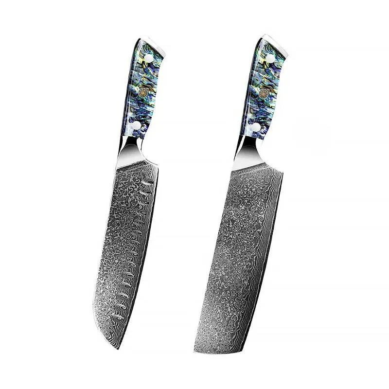 Supreme Sharp Damascus Japanese Knives Set