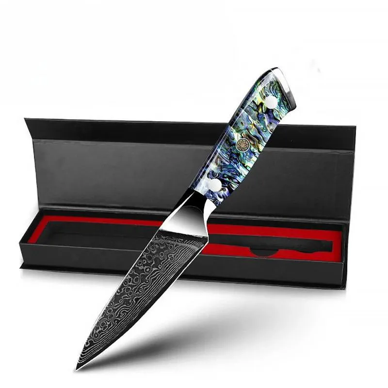 Supreme Sharp Damascus Japanese Knives Set