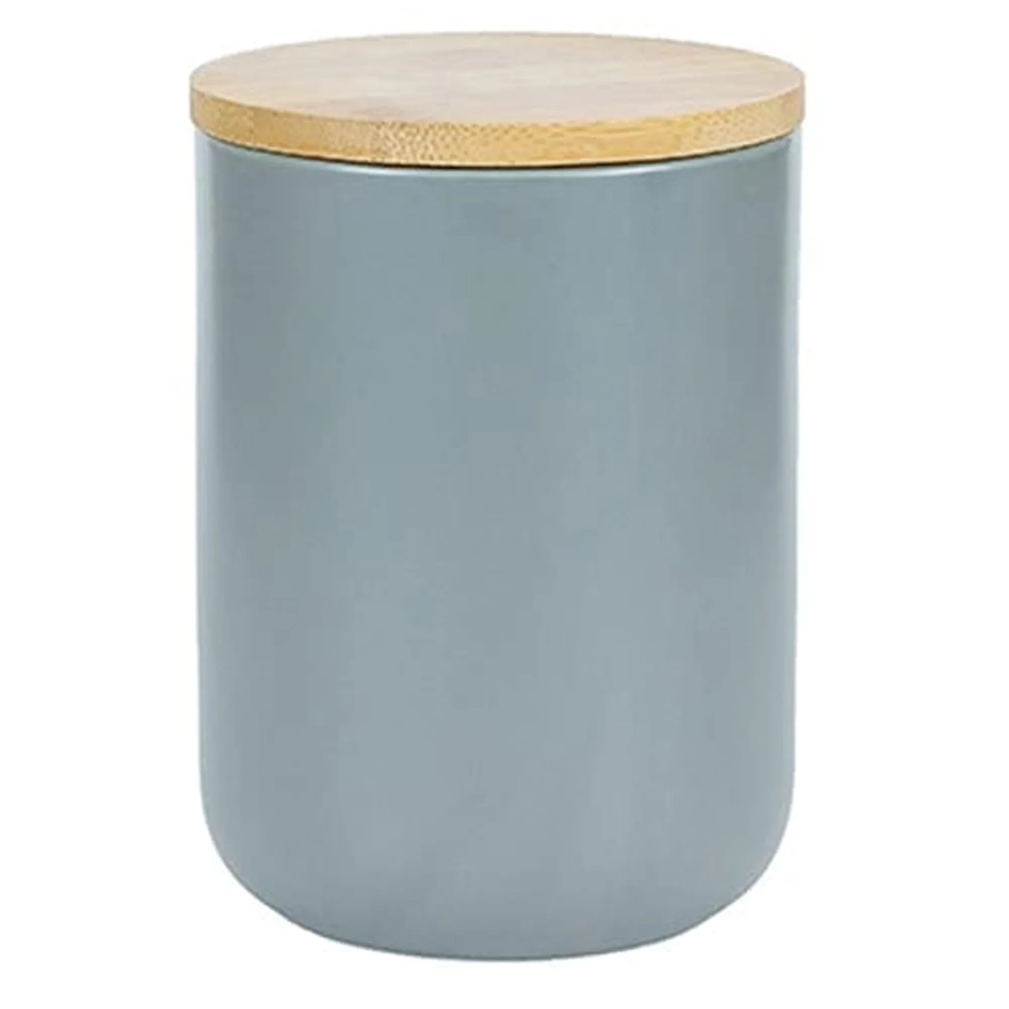 The Better Home Terra Series Ceramic Airtight Big Container For Kitchen Storage (1Pcs-800ml)| Storage Box For Kitchen |Dabba Set For Kitchen | Pantry Organizers & Storage |Gift For Housewarming (Grey)