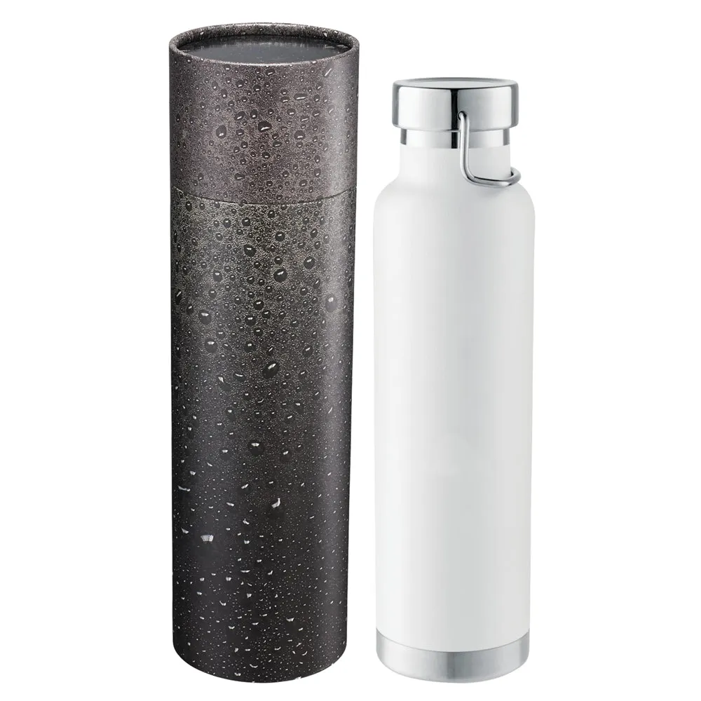 Thor Copper Vac Bottle 22oz With Cylindrical Box