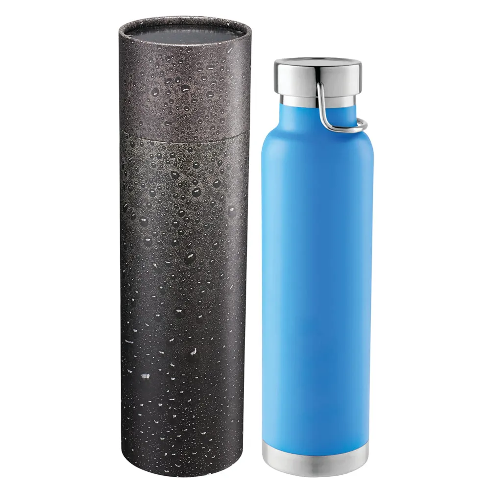 Thor Copper Vac Bottle 22oz With Cylindrical Box