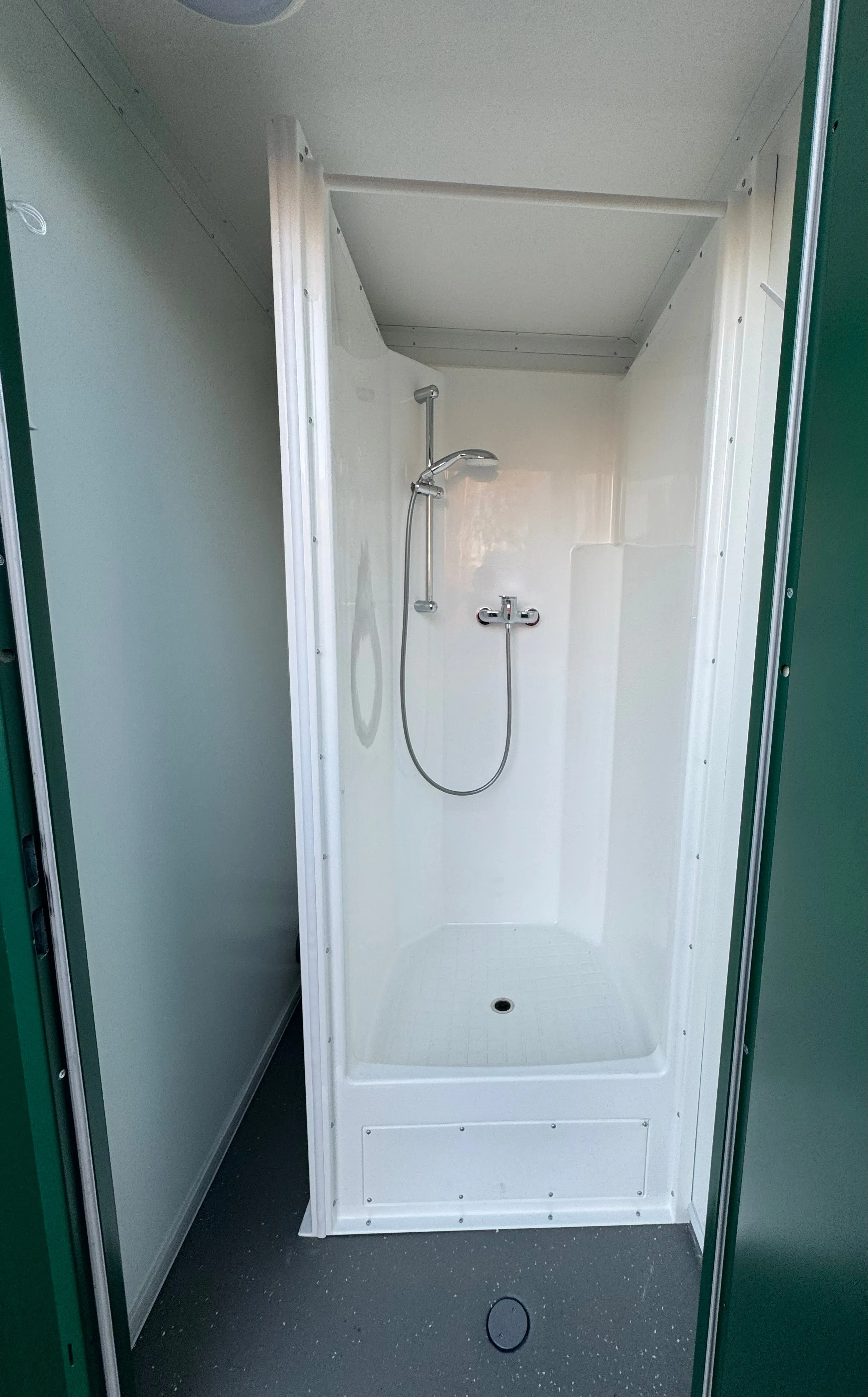 Toilet & Shower Block | 8x5 Ft | Brand New |Portable Toilet Blocks| GREEN | Shower Blocks | No 855 G