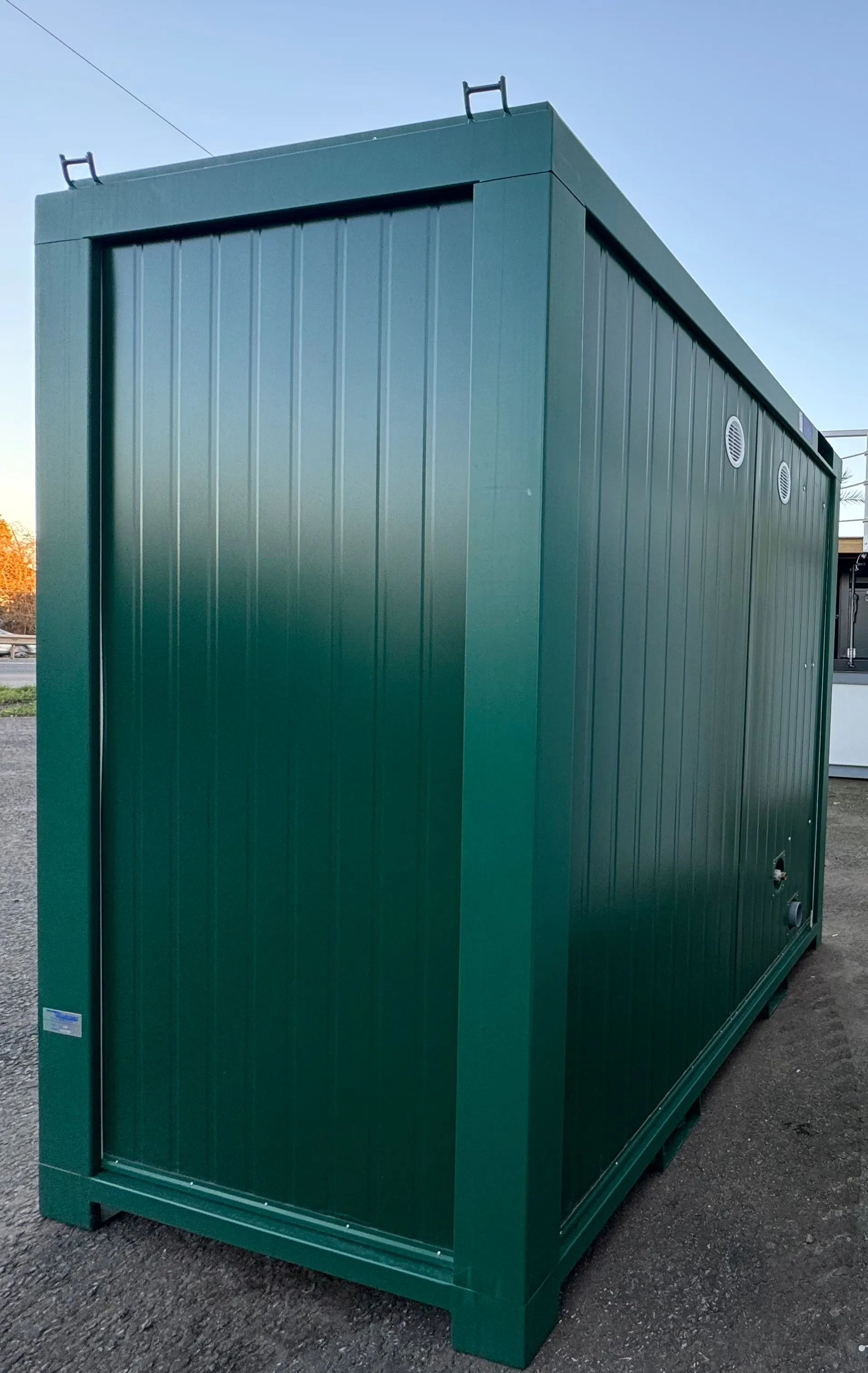 Toilet & Shower Block | 8x5 Ft | Brand New |Portable Toilet Blocks| GREEN | Shower Blocks | No 855 G