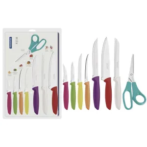 Tramontina Cutleria Plenus Knife Set 8pc Multi-Colour