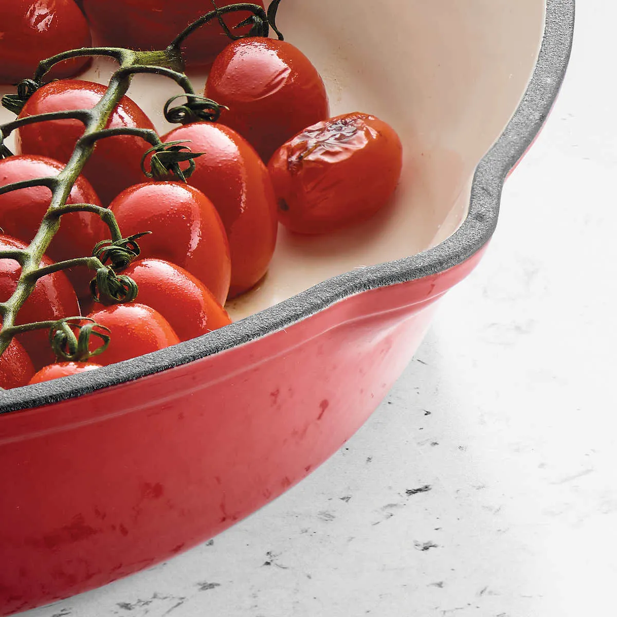 Tramontina Enameled Cast Iron Skillets, Pack of 2 Set - 10 & 12 Inches