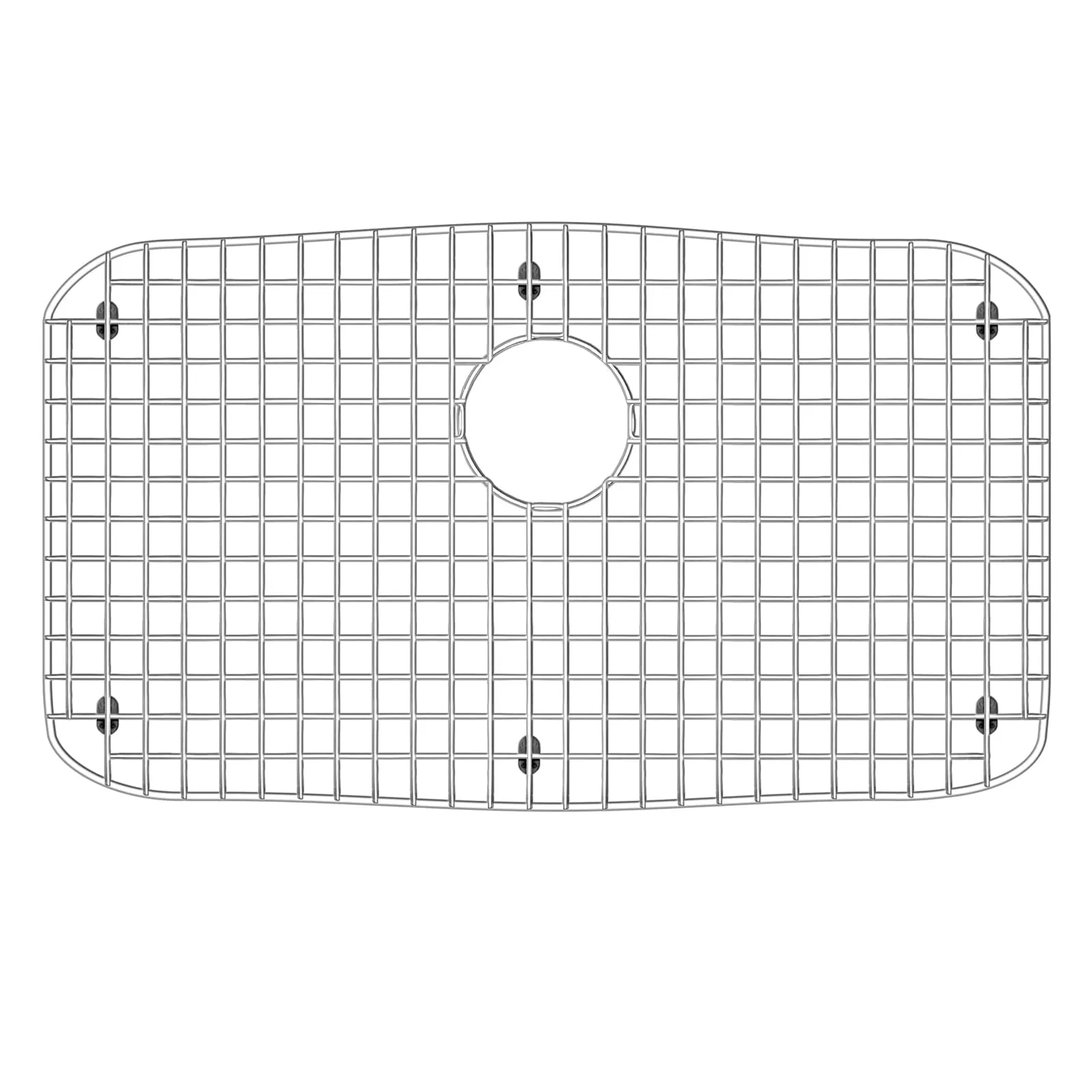 Whitehaus WHNCUS2917G Stainless Steel Kitchen Sink Grid For Noah's Sink Model WHNCUS2917